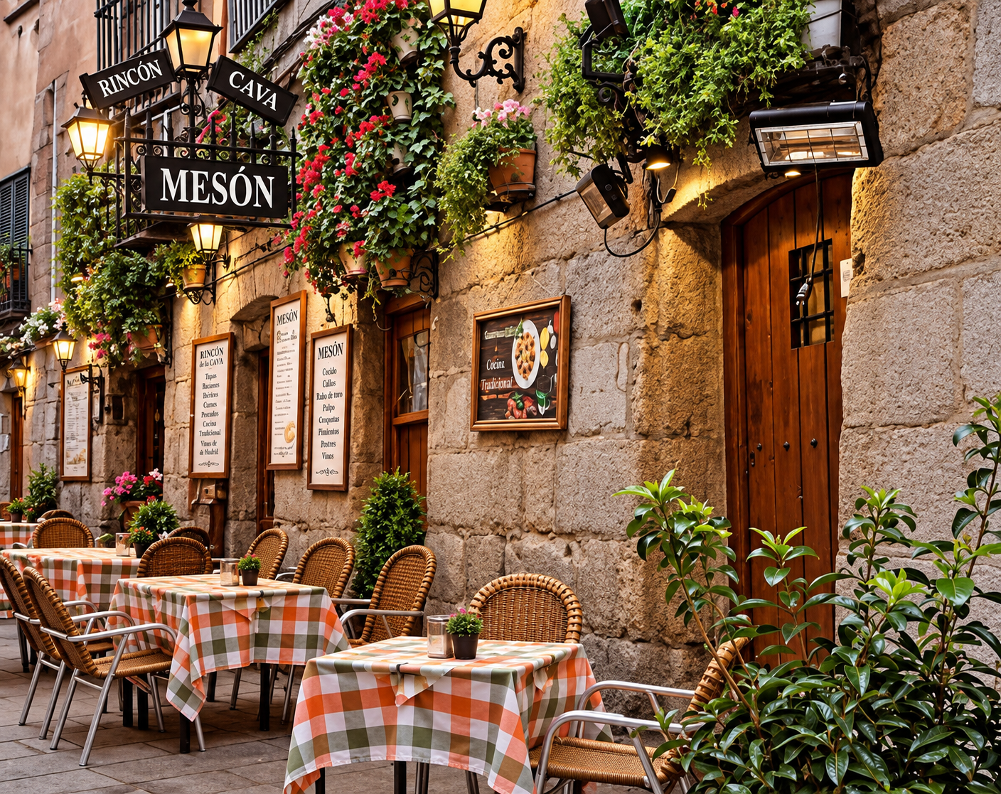 Les mesones de la Cava de San Miguel : où manger tortilla, anchois et champignons près de la Plaza Mayor de Madrid